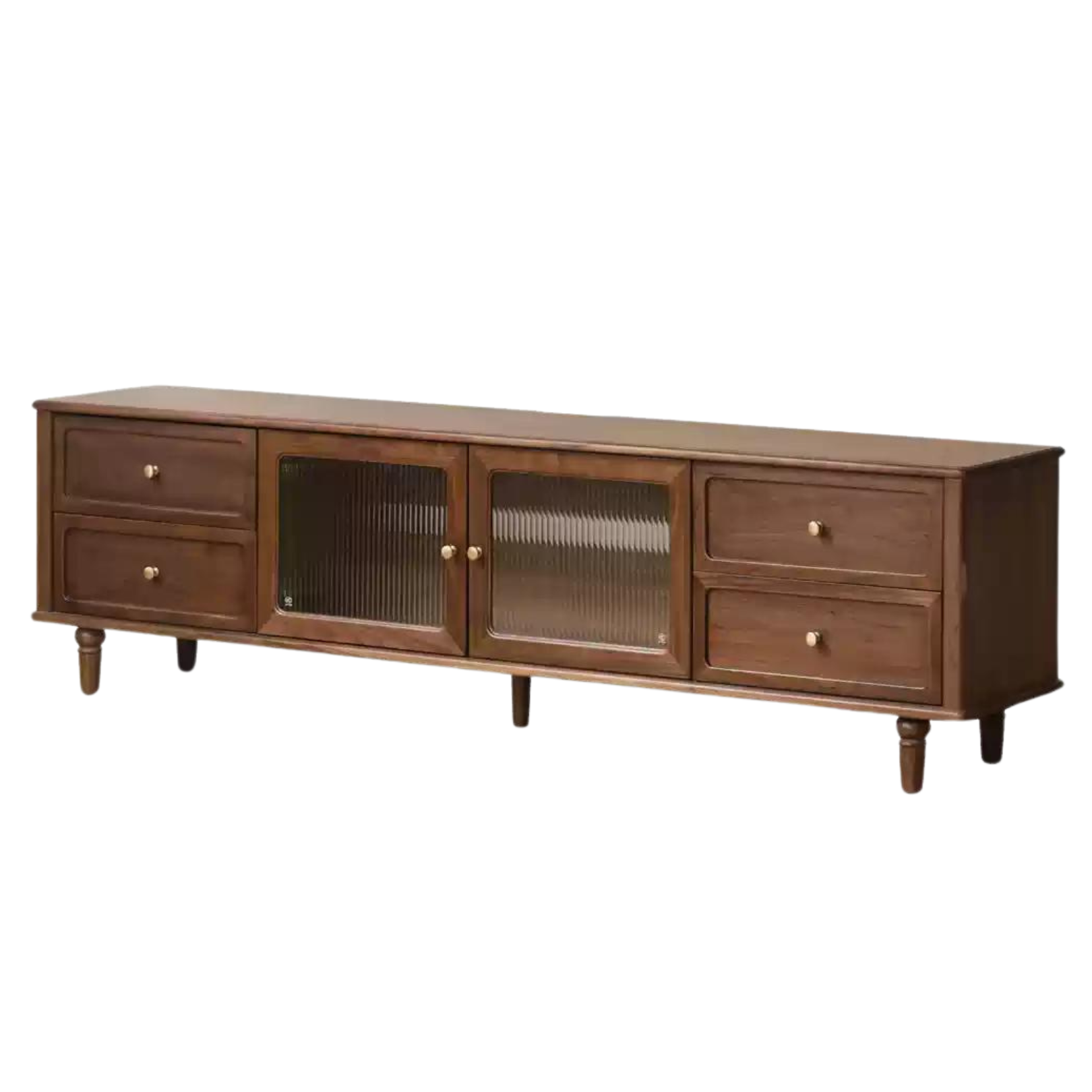 78.7x15.7x21.2 inch / 200x40x54cm / Rich Dark Walnut color / TV cabinet