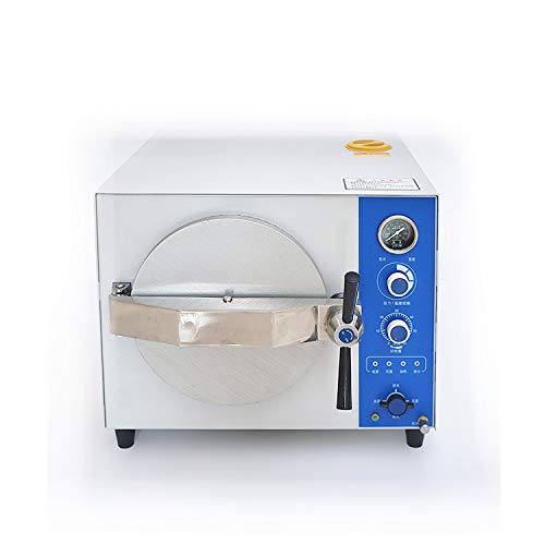 24L Table Top Medical Lab Autoclave - High Temperature Steam Sterilizer for Dental, Tattoo & Beauty Tools - Perfect for Clinics, Hospitals & Laboratories