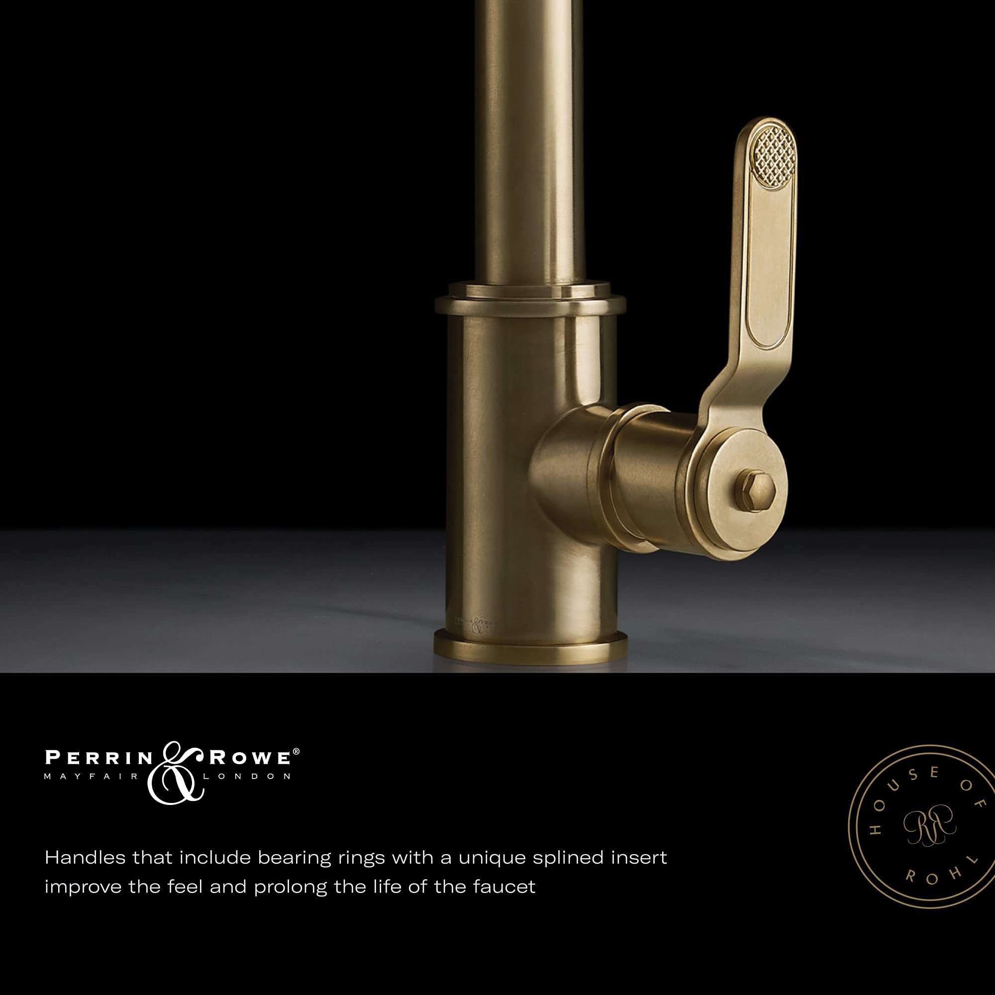 ROHL U.6925APC Premium Bathroom Accessories Set in Polished Chrome - Modern Faucet, Towel Bar & Soap Dispenser for Luxury Home & Spa Decor