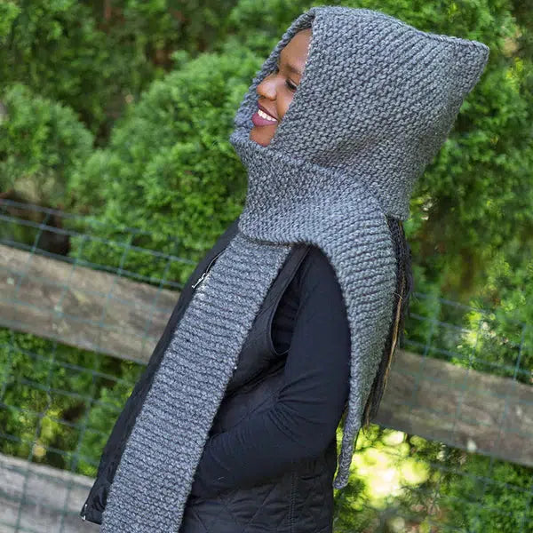 Quarry Hood Pattern Burly Spun - Durable Outdoor Hoodie for Hiking & Camping - Men's Heavyweight Pullover for Cold Weather Adventures