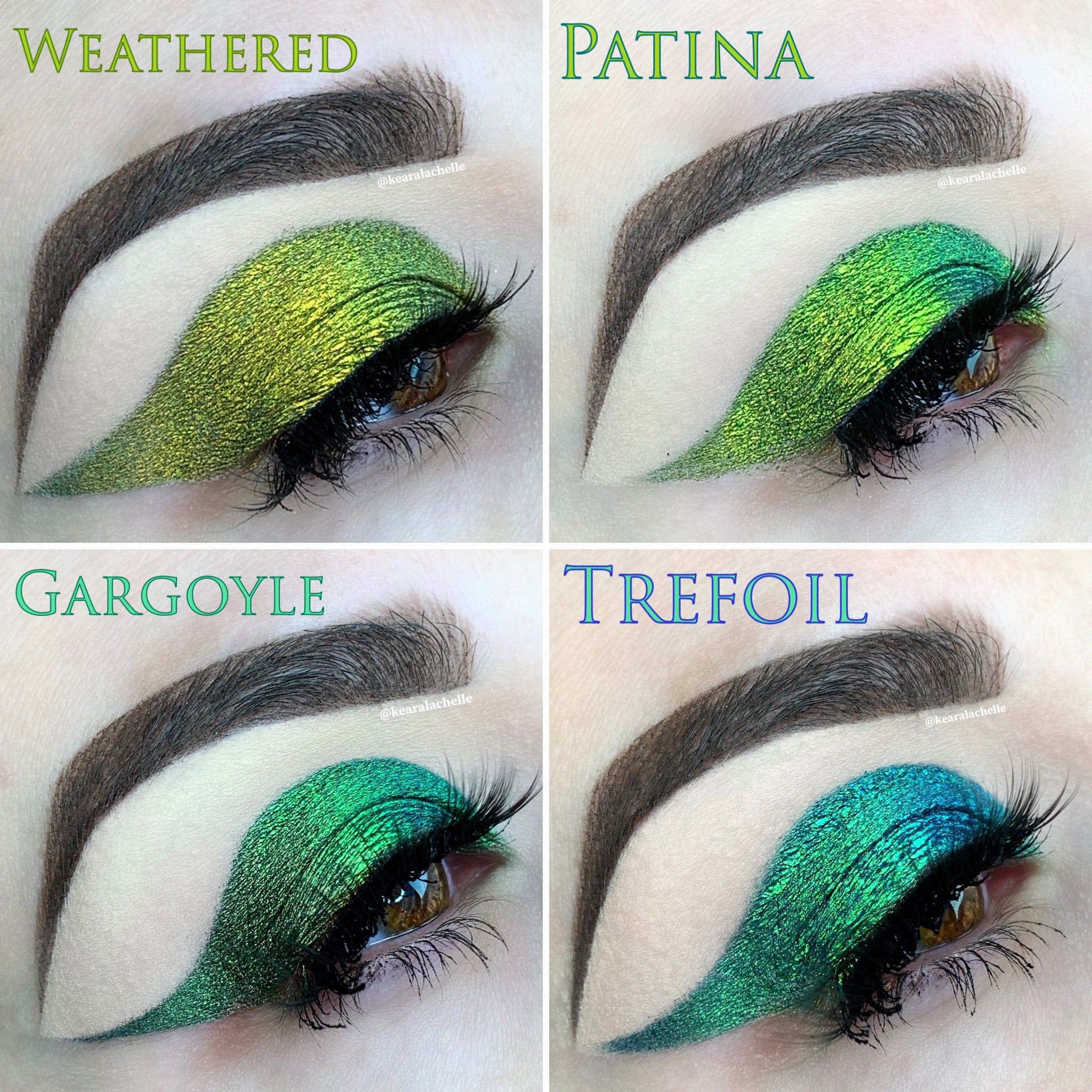 Gargoyle Multichrome Jeweled Eyeshadow - Long-Lasting Shimmer & Metallic Finish for Day & Night Makeup Looks