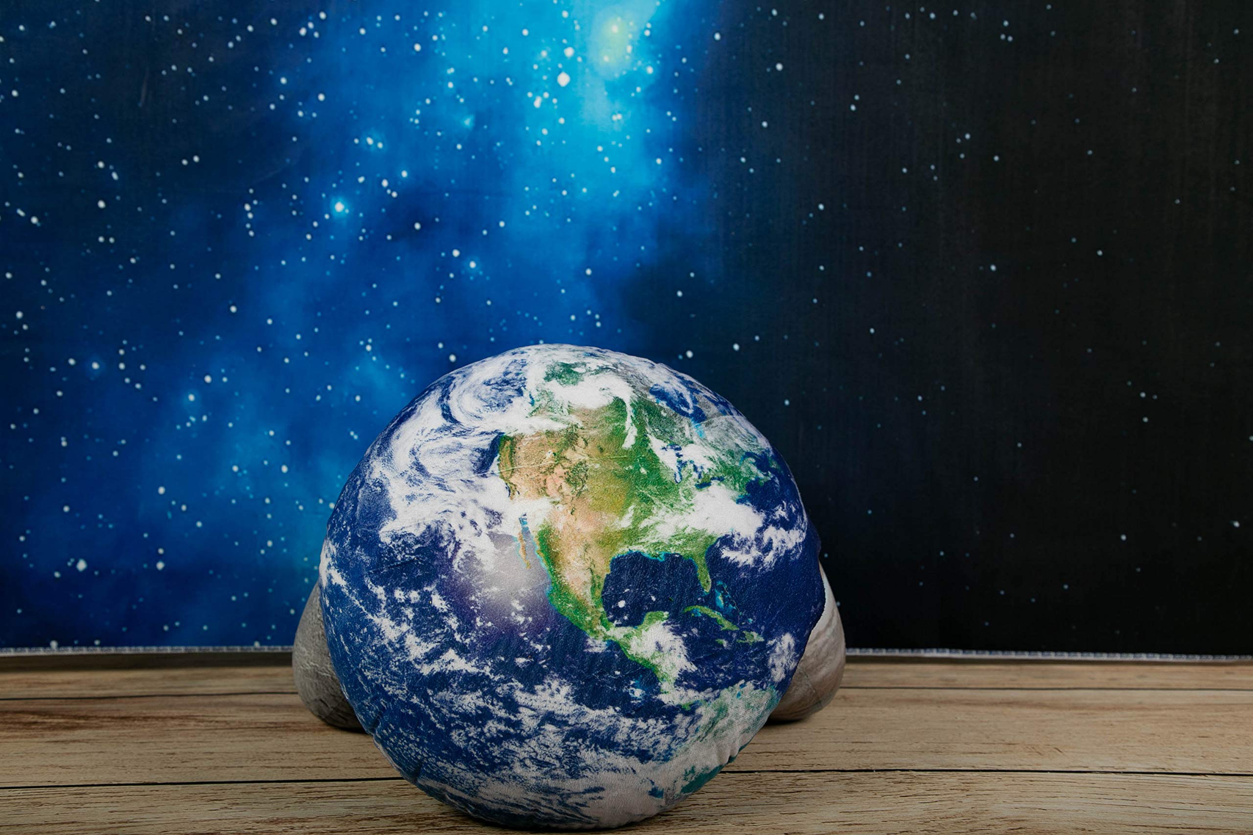 6.5x10ft Blue Nebula Galaxy Star Backdrop for Photography - Perfect for Baby Showers, Birthday Parties, and Studio Photo Shoots
