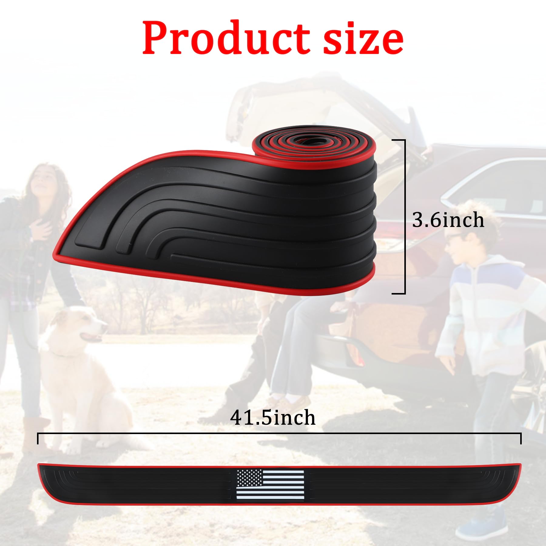 Alpmosn Universal Car Bumper Protector - 41.5