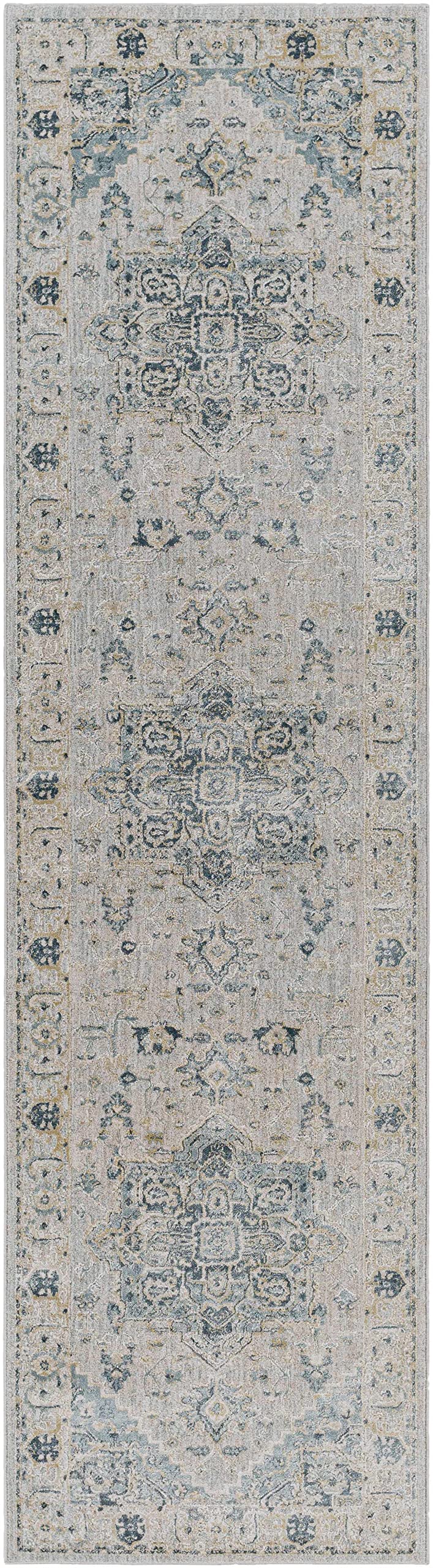Hauteloom Whangamata Modern Area Rug - Green & Gray - 7'10