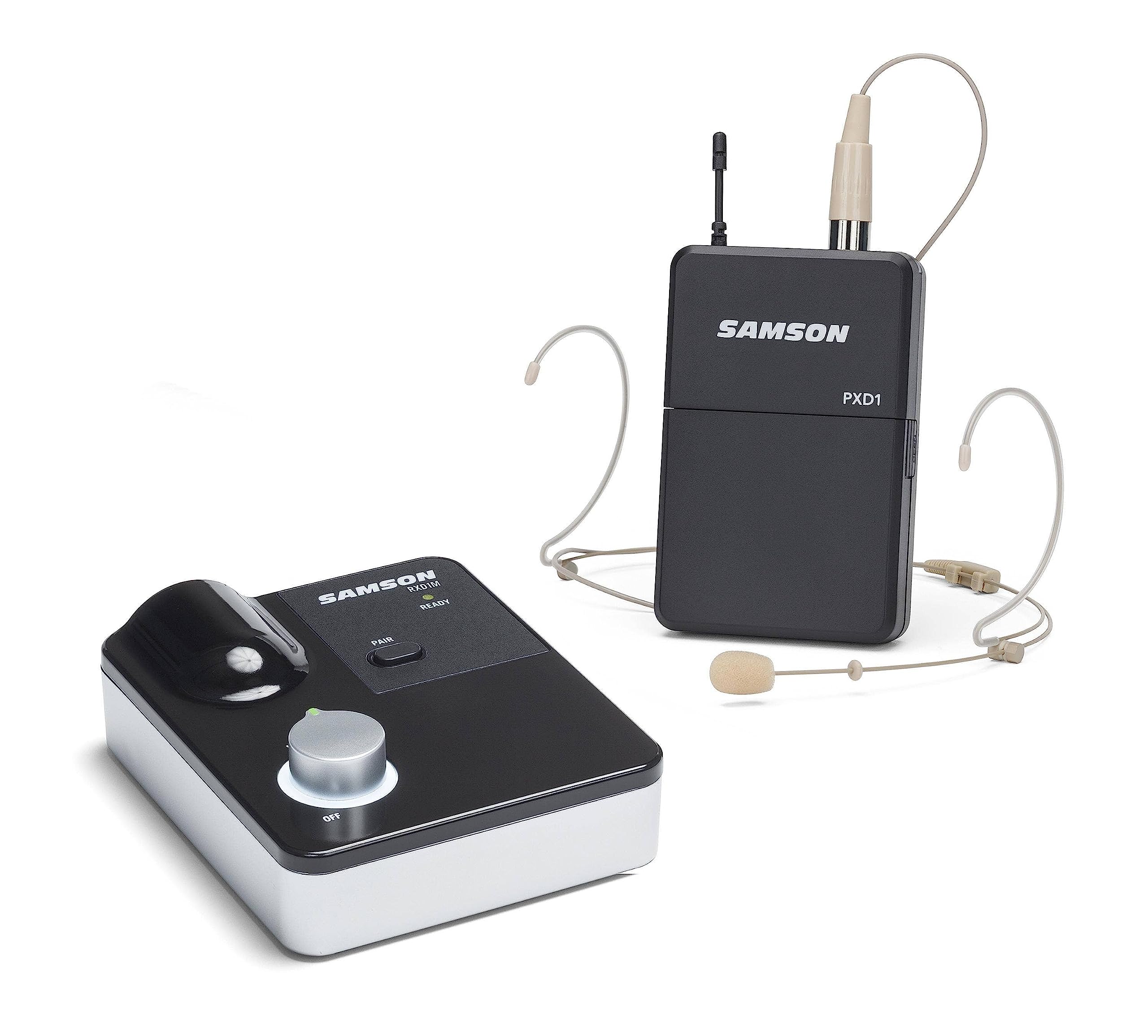 Samson XPDm Digital Wireless Headset System - Professional Microphone Headset for Live Performances, Streaming & Podcasting (Black)