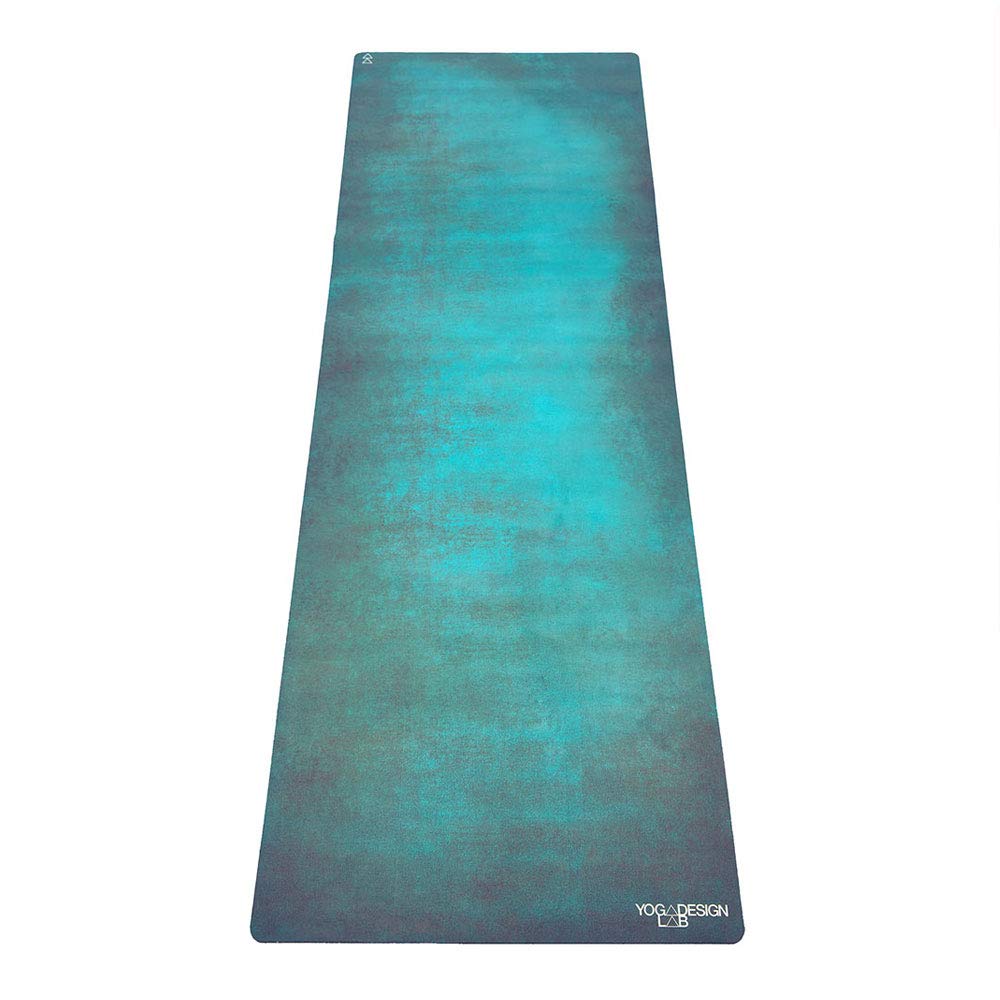 YOGA DESIGN LAB | Premium 2-in-1 Yoga Mat & Towel Combo | Eco-Friendly Luxury Mat for Hot Yoga, Power Yoga, Bikram & Ashtanga | Non-Slip Studio Quality with Carrying Strap | Perfect for Home, Gym & Yoga Studio Workouts