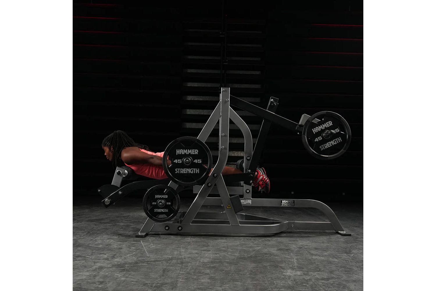 Hammer Strength Assisted Nordic Hamstring Curl Machine - Professional Gym Equipment for Leg Workouts - Perfect for Home & Commercial Use