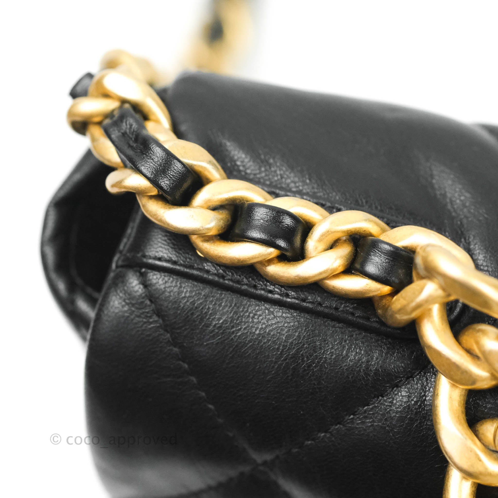 Chanel 19 Medium Flap Bag Black Mixed Hardware - Luxury Designer Handbag for Women, Perfect for Work, Travel & Evening Events