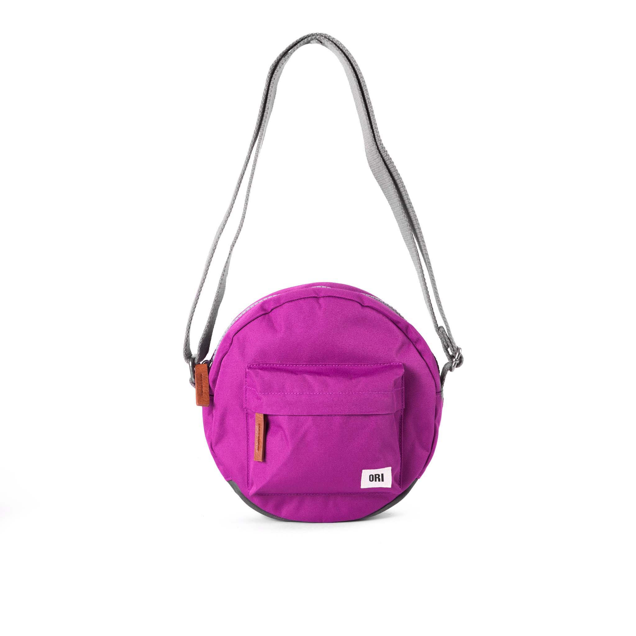 Paddington B Violet Recycled Canvas Backpack - Eco-Friendly Travel & School Bag for Women & Men | Perfect for Commuting, Hiking & Daily Use