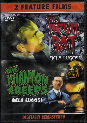 The Devil Bat (1940) & The Phantom Creeps (1939) - Classic Horror Double Feature DVD | Vintage Bela Lugosi Films | Perfect for Movie Nights & Halloween Collections