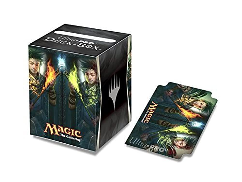 Commander Riku Pro 100+ Deck Box for Magic: The Gathering (MTG) Cards - Premium Storage Solution for TCG Players - Perfect for Game Nights, Tournaments & Collectors