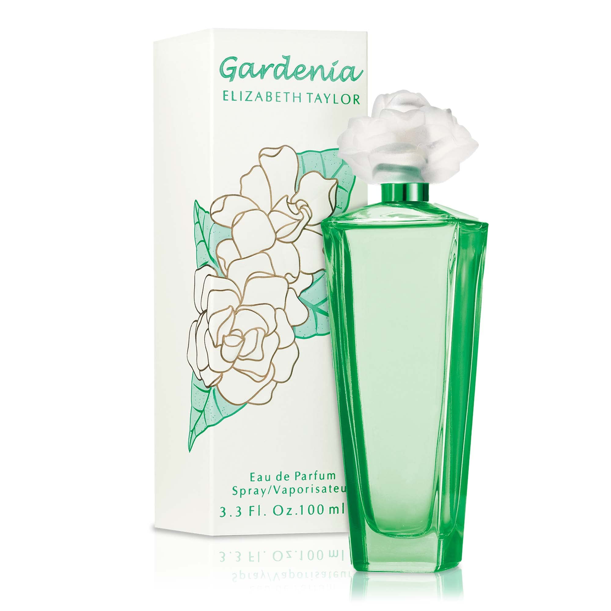 Elizabeth Taylor Women's Gardenia Eau de Parfum Spray - 3.3 Fl Oz Floral Fragrance for Women, Day & Night Wear, Gift for Her, Romantic Date & Special Occasions