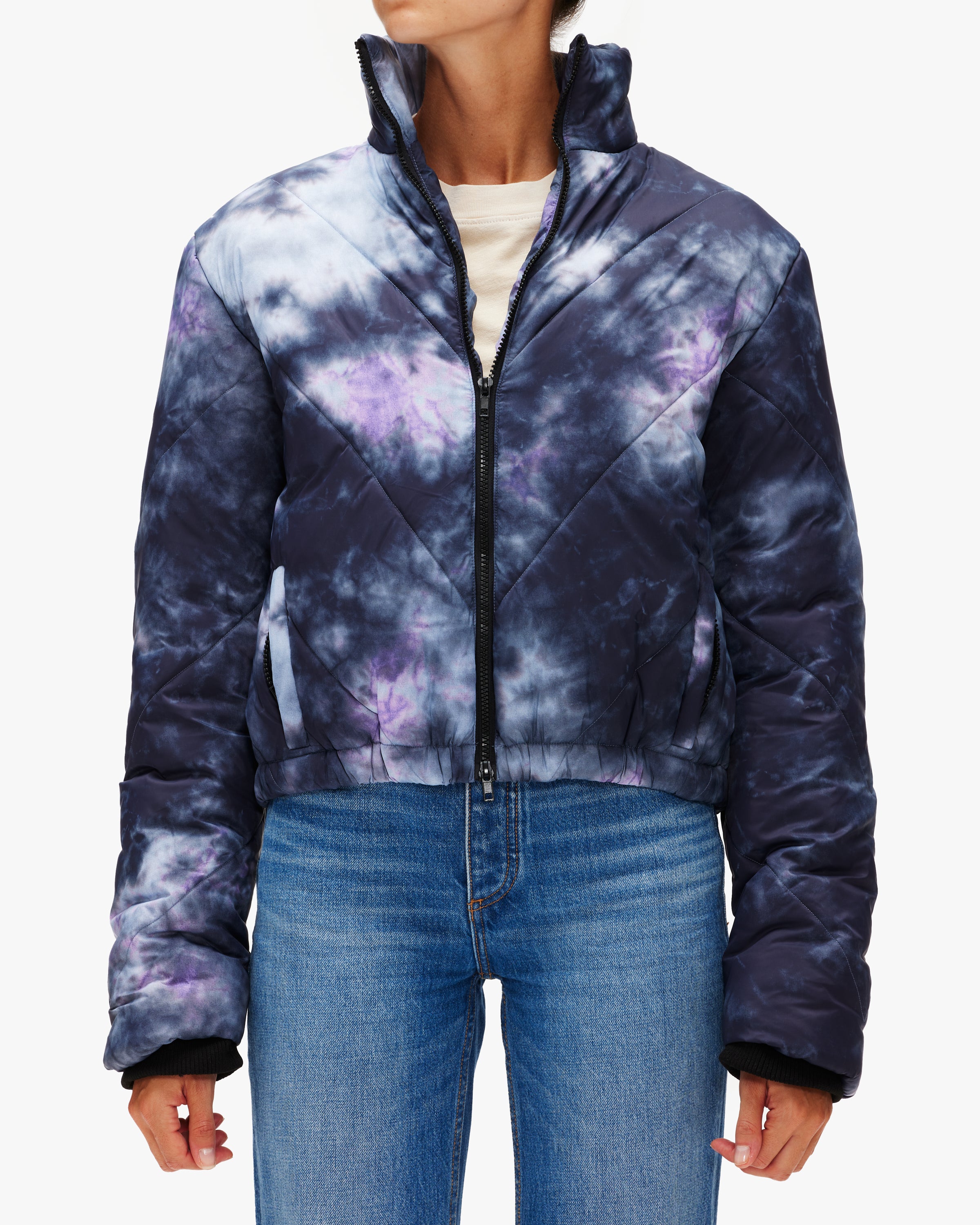 Electric & Rose Easton Puffer Jacket - Women's Winter Coat with Hood, Lightweight Warm Down Alternative for Outdoor Activities, Hiking & Travel