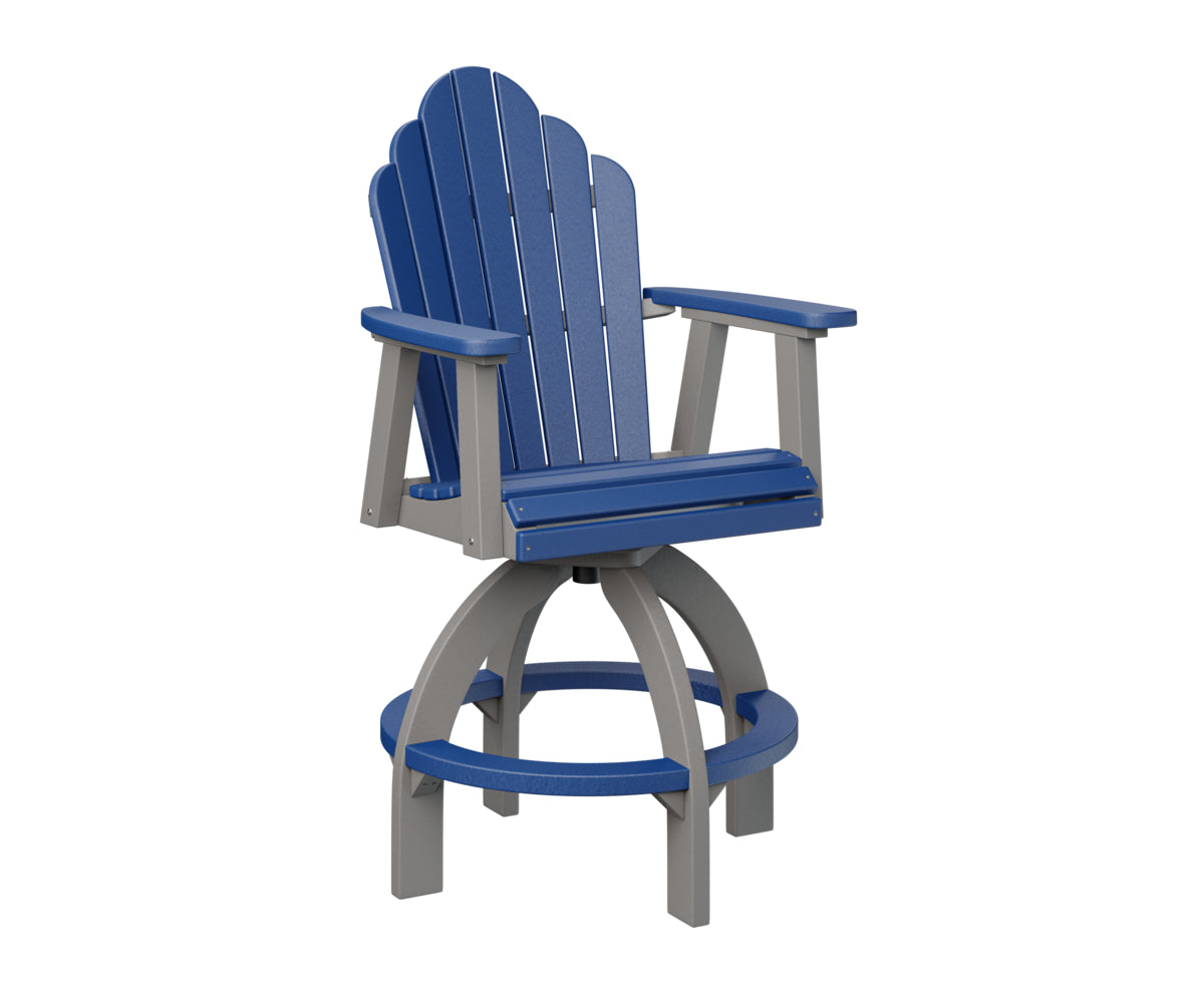 Navy Blue on Light Gray