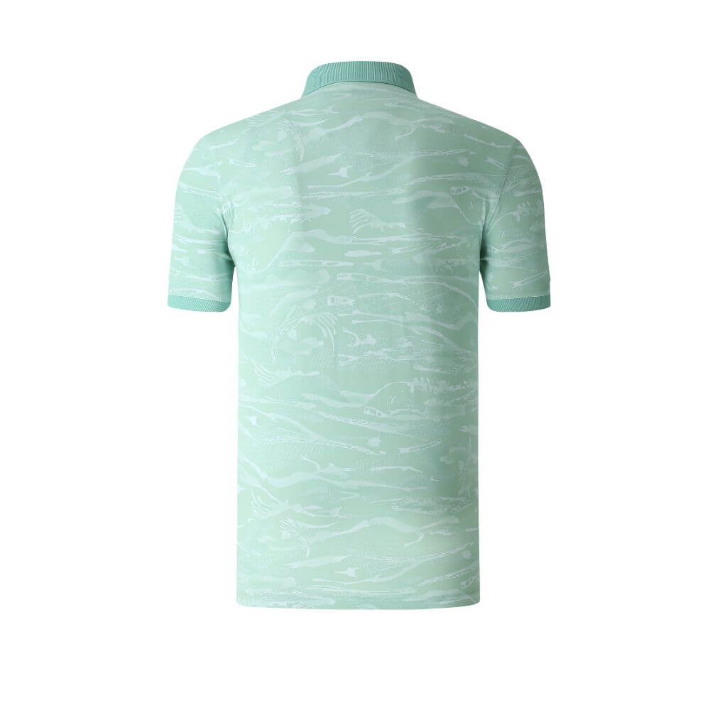 Eco-Friendly Sunblock® Printed Polo Shirt for Men & Women | UV Protection & Breathable Fabric | Perfect for Outdoor Activities, Golf & Casual Wear