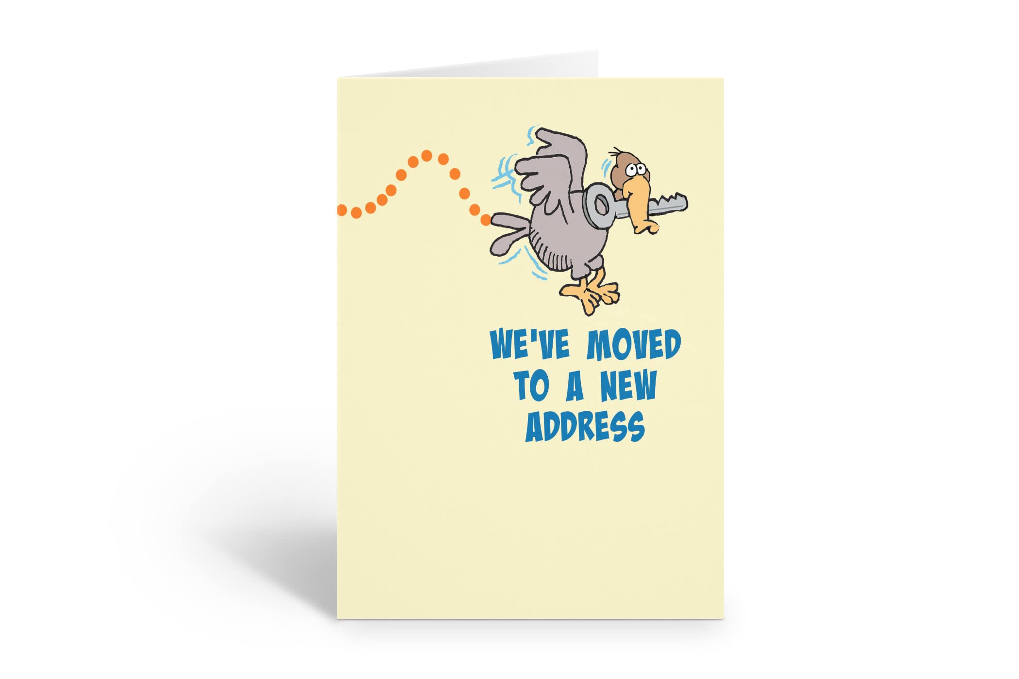 Stonehouse Collection - 10 Pack Funny Moving Announcement Cards with Envelopes | Humorous Buzzard Themed Address Change Cards | USA Made Housewarming & Relocation Gifts for Friends & Family