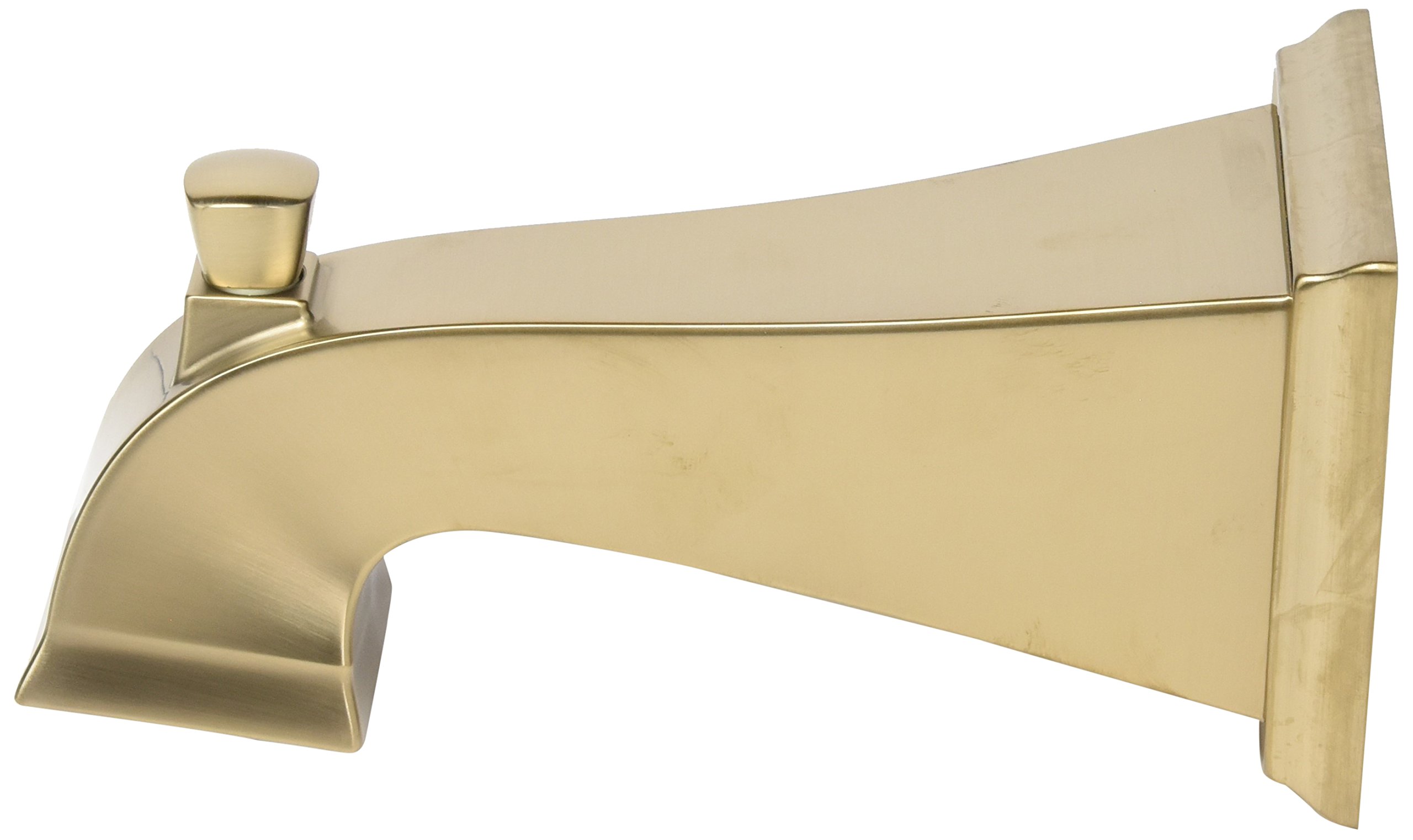 Delta Faucet RP52148CZ Dryden Tub Spout with Pull-Up Diverter in Champagne Bronze - Perfect for Bathroom Renovation & Shower Installation