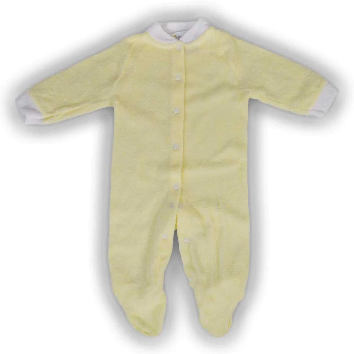 Goldtex Baby Pajamas Set - Soft Yellow Cotton Sleepwear for Infants & Toddlers | Made in Canada | Perfect for Nursery, Bedtime & Comfortable Playtime
