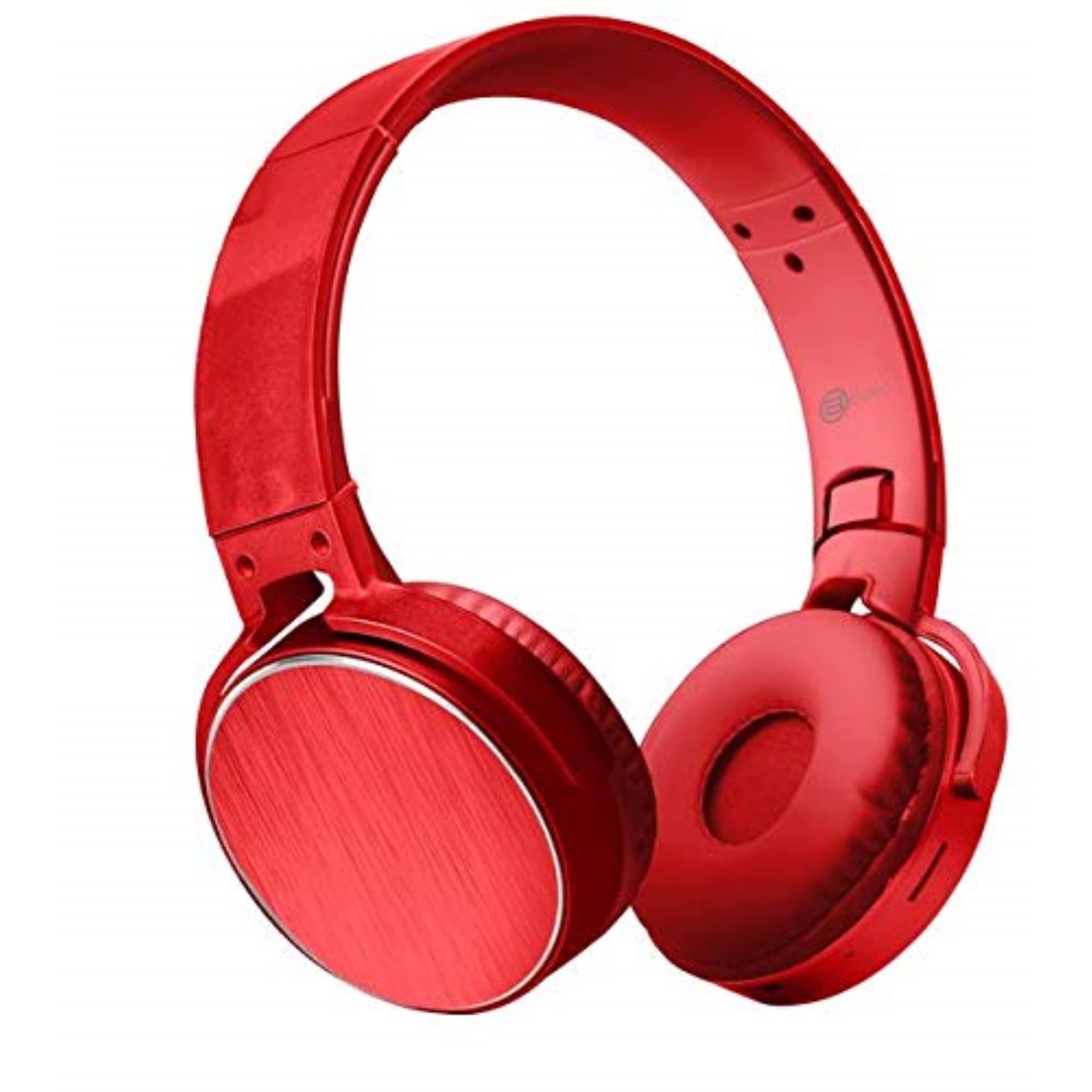 BYTECH Wireless Bluetooth Headphones with Noise Cancelling - Red (BCAUBO170RD) | Perfect for Gym, Travel & Work
