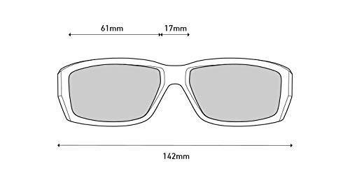 Spy Optic Dirty MO Flat Sunglasses - Polarized UV Protection for Men & Women - Perfect for Driving, Beach, and Outdoor Activities