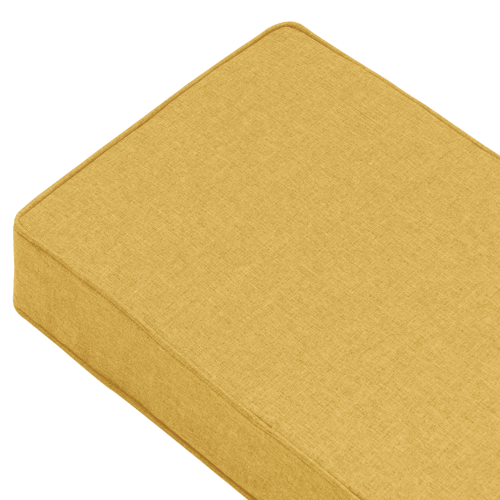 Twylo Custom Bench Cushion - Brown & Grey Sofa Cushion for Indoor & Outdoor Use - Waterproof Patio Furniture Cushion for Garden, Deck, and Poolside Seating