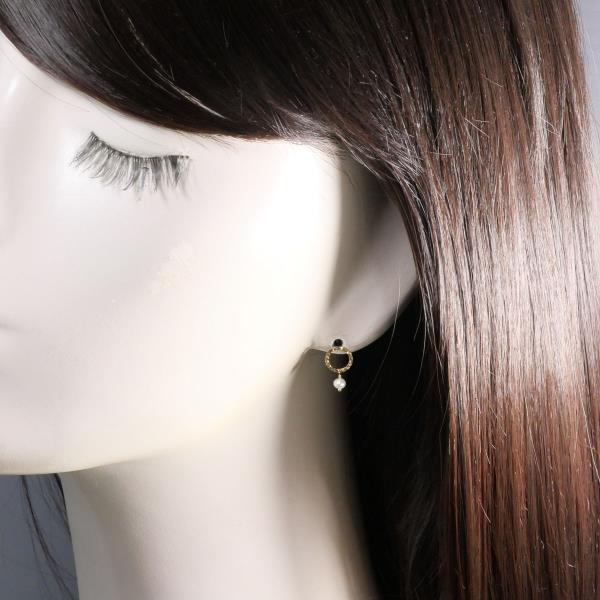 18K Yellow Gold Pearl Earrings - Classic Elegant Jewelry for Women | Perfect for Weddings, Parties & Special Occasions