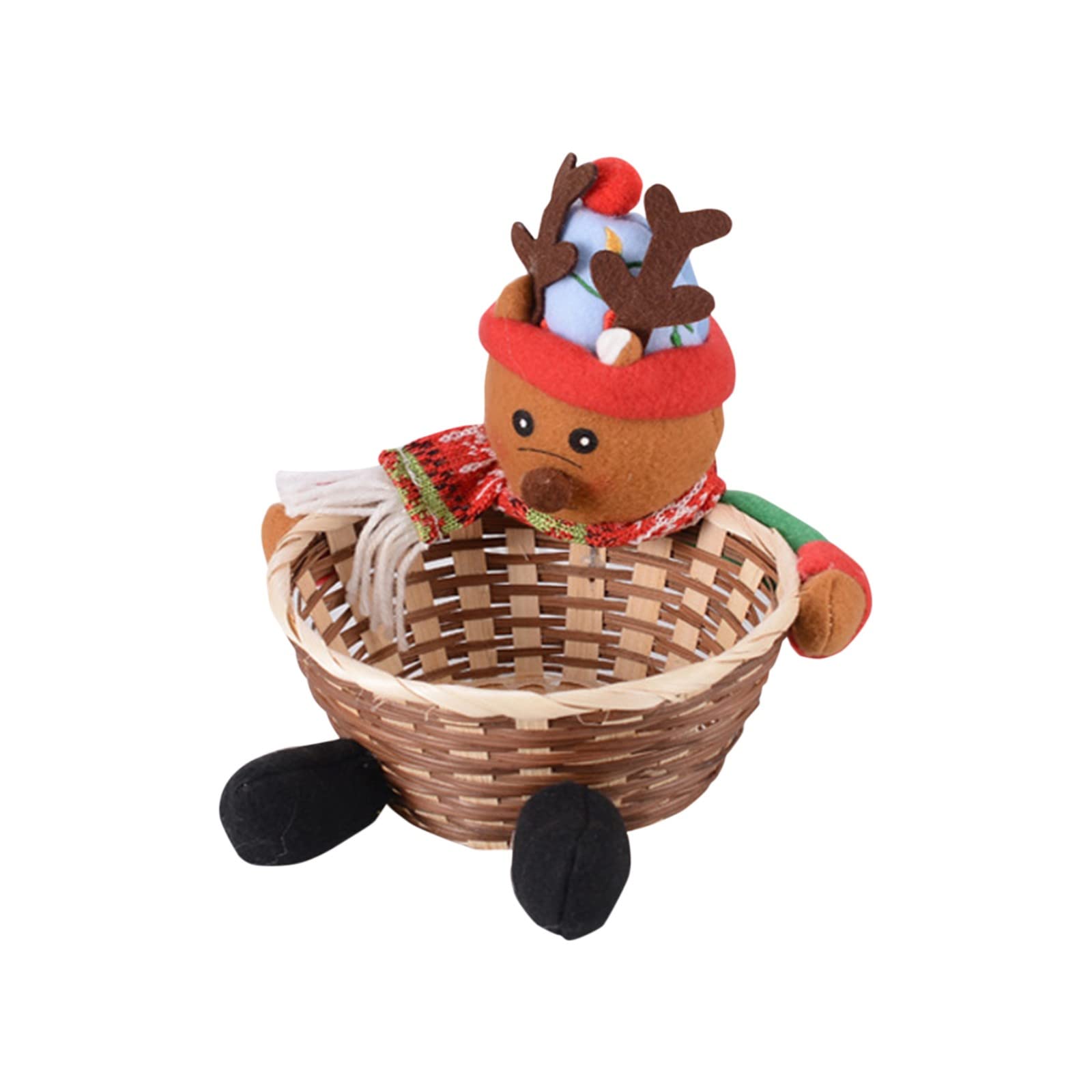 Unique Christmas Decorations & Ornaments Set - Indoor & Outdoor Holiday Decor for Home, Tree, Yard - Perfect Gift Box for Kids, Candy, Fruit Basket - Festive House Decor Inside & Outside