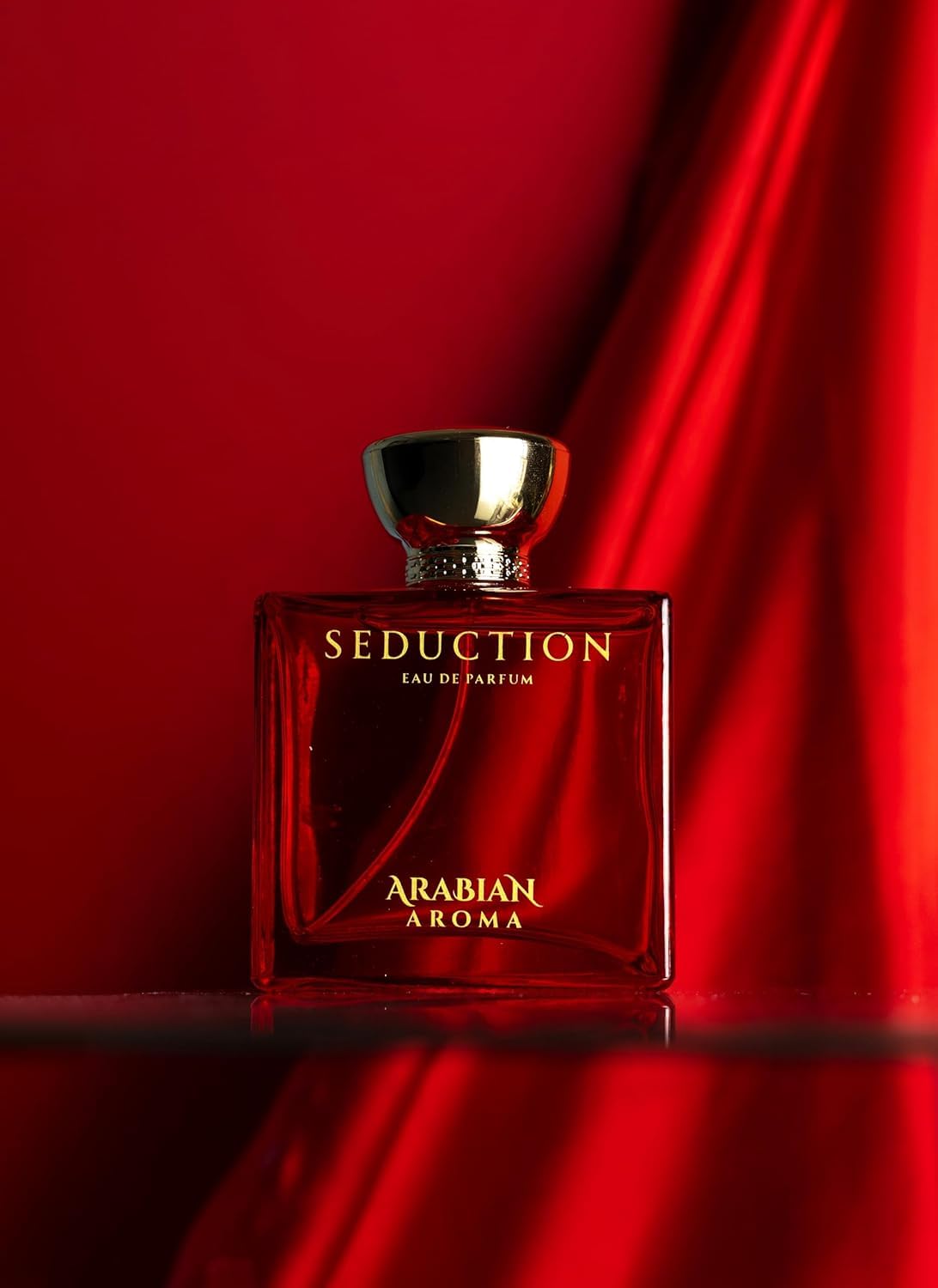 Arabian Aroma Seduction Men's Cologne | Premium Long-Lasting Eau De Parfum | Exotic Woody Spicy Fragrance for Men | 100ml Bottle | Perfect for Date Night, Office & Special Occasions