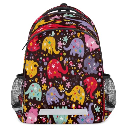 Floral Animal Bir Elephant