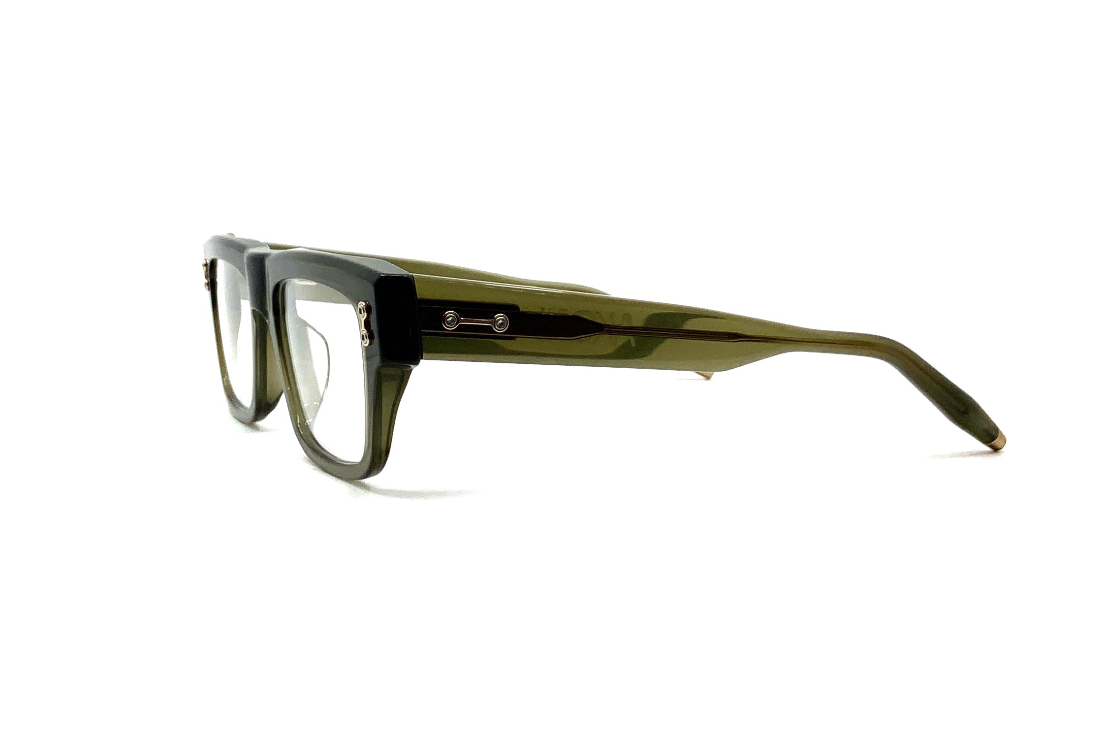 Akoni Leo RX Sunglasses - Polarized UV Protection, Olive Green Lens - Perfect for Driving, Fishing & Outdoor Adventures