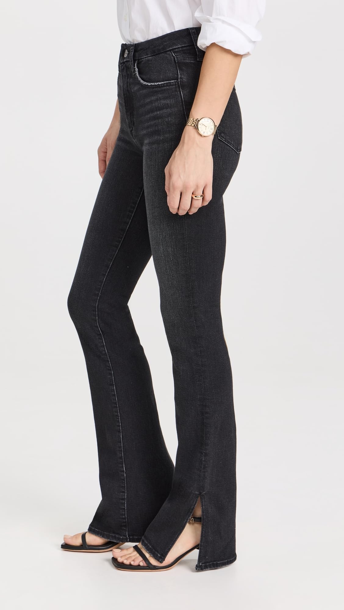Joe's Jeans Women's Hi Honey Bootcut Jeans with Slit - Stretch Denim Pants for Casual Wear & Night Out