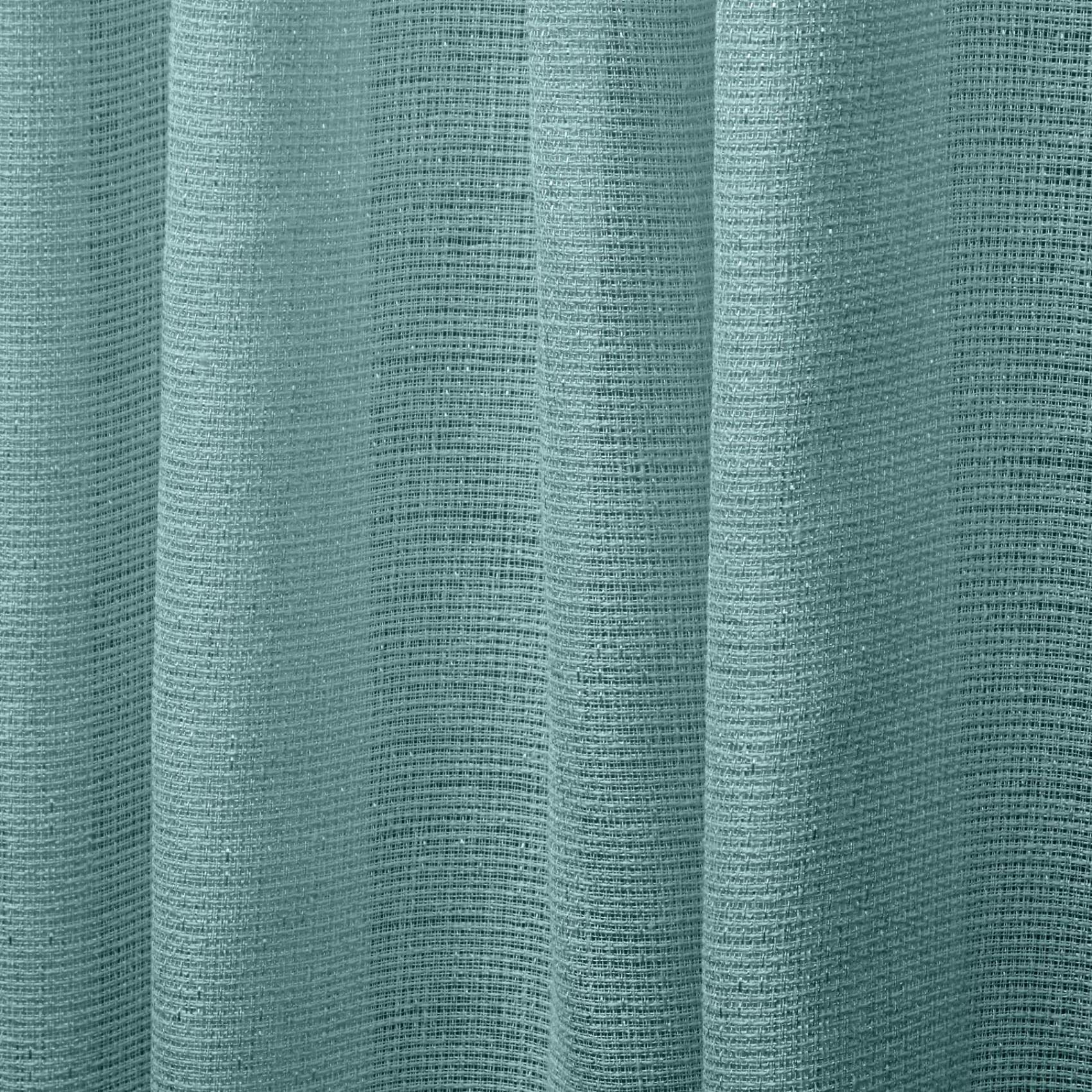 Exclusive Miami Semi-Sheer Textured Grommet Top Curtain Panels - Pair of 54