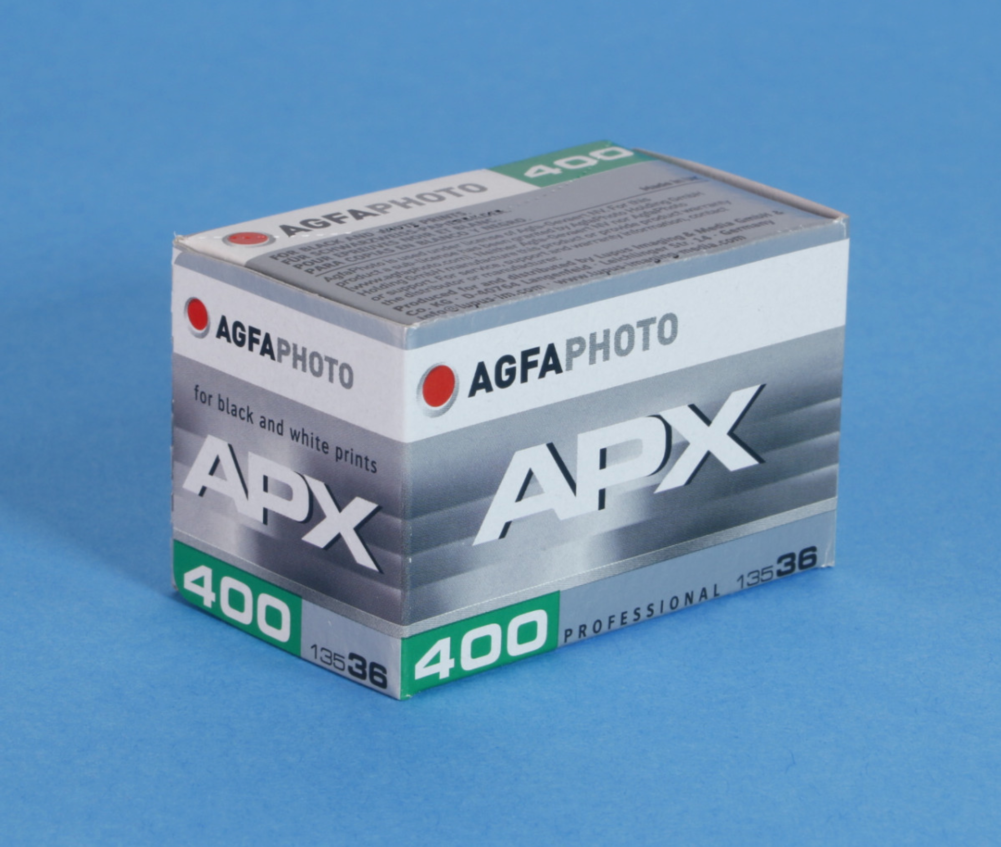 AgfaPhoto Agfapan APX 400 Black and White 35mm Film Roll - 36 Exposures for Classic Photography | Perfect for Street, Portrait & Landscape Shooting