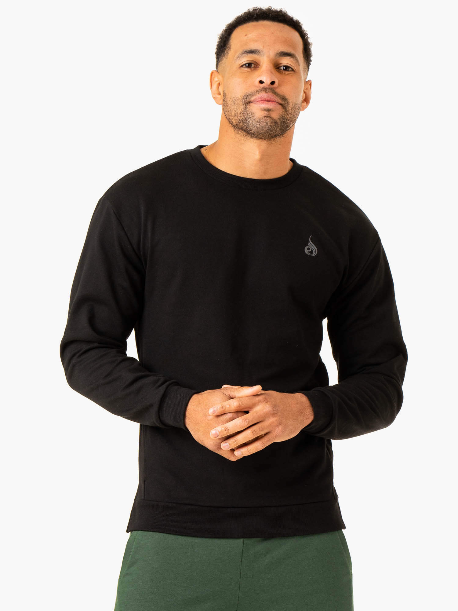 Heritage Classic Crew Neck T-Shirt for Men - Soft Cotton Black Tee - Casual Wear & Everyday Outfits