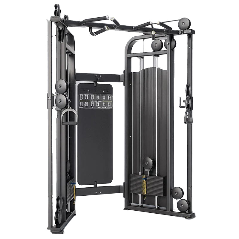 E1017B FTS Glide Functional Trainer - Professional Home Gym Equipment for Strength Training & Full Body Workouts - Perfect for Home, Garage, or Commercial Gym Use