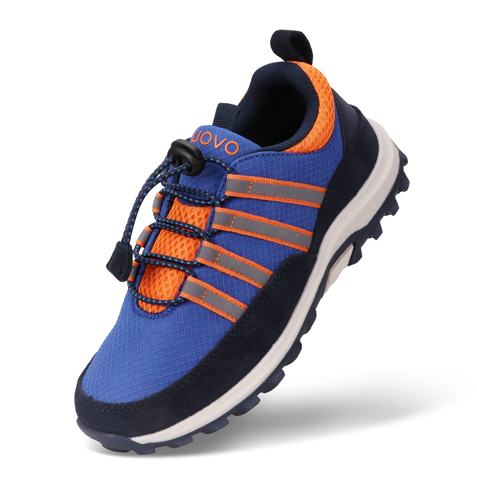 **UOVO Boys' Sneakers - Lightweight Running & Hiking Shoes for Kids, Non-Slip Athletic Outdoor Shoes for Little & Big Boys - Perfect for School, Sports & Playtime**