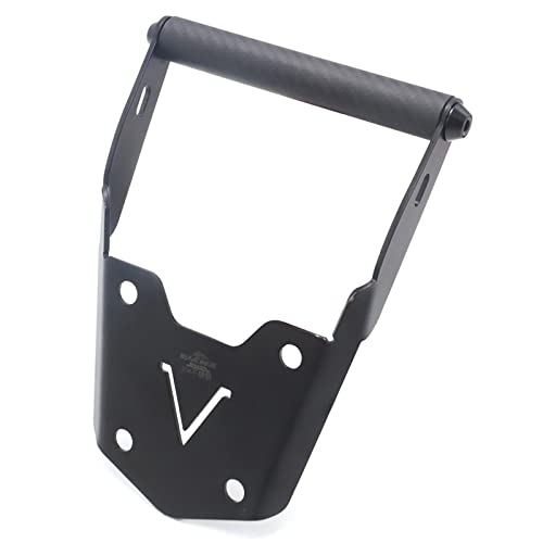 JGFSHREP Carbon Fiber Motorcycle GPS & Phone Navigation Bracket - Compatible with Kawasaki VERSYS X300/X-300 | Durable Mount for Adventure Riding & Off-Road Use