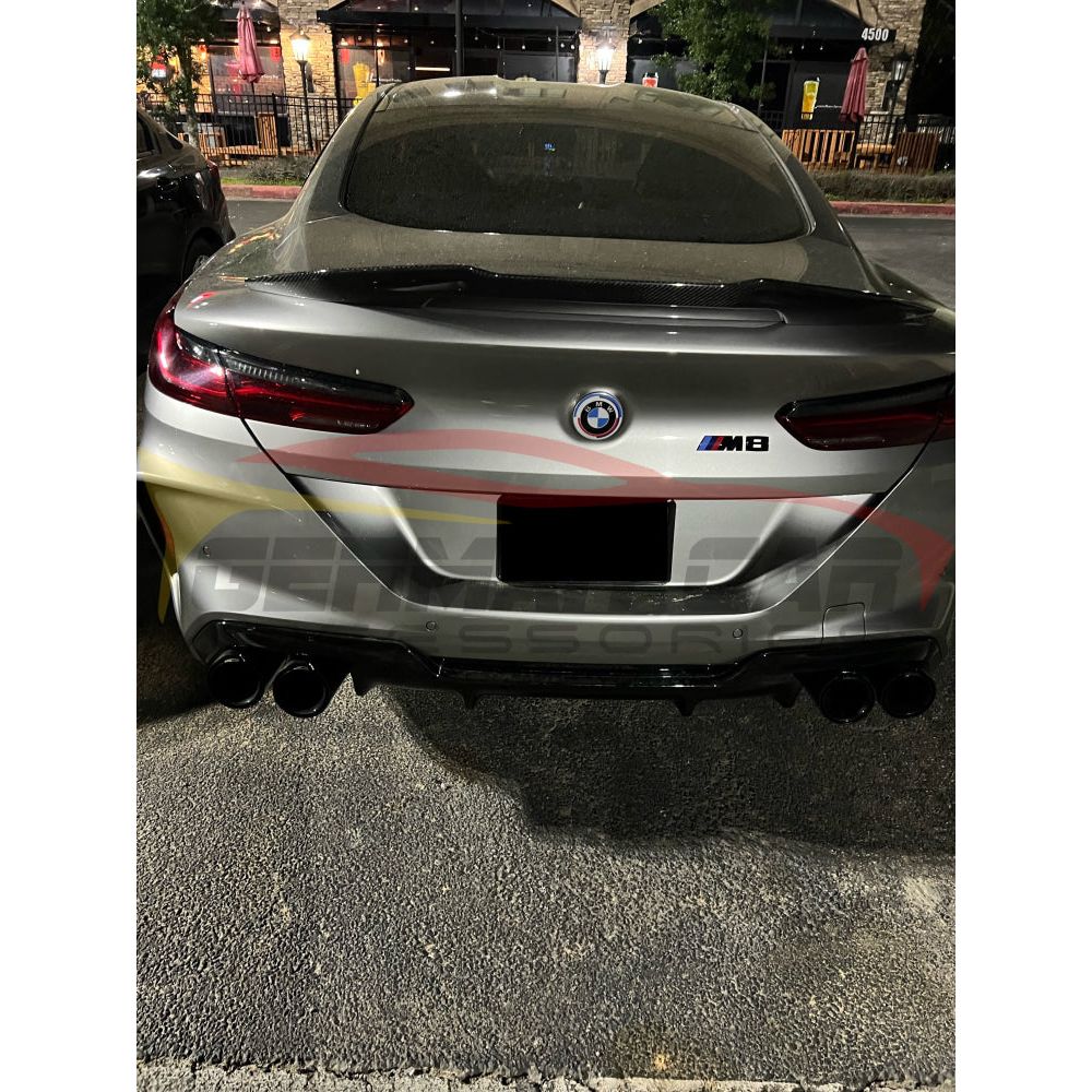 2019-2023 BMW 8 Series & M8 Carbon Fiber Trunk Spoiler - AC Style Rear Wing for F91 F92 F93 G14 G15 G16 Models | Enhances Sporty Look & Aerodynamics for Coupe Convertible Gran Coupe