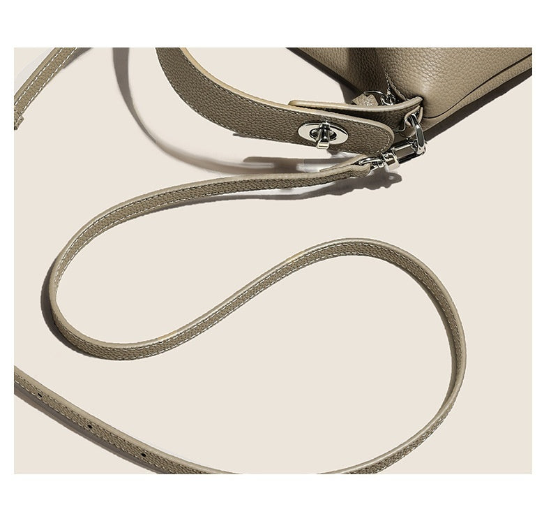 Genuine Leather Shoulder Bag for Women - Stylish Tote & Crossbody Purse - Perfect for Work, Travel & Everyday Use