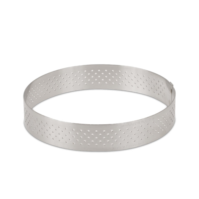 Valrhona Perforated Tart Rings 0.78