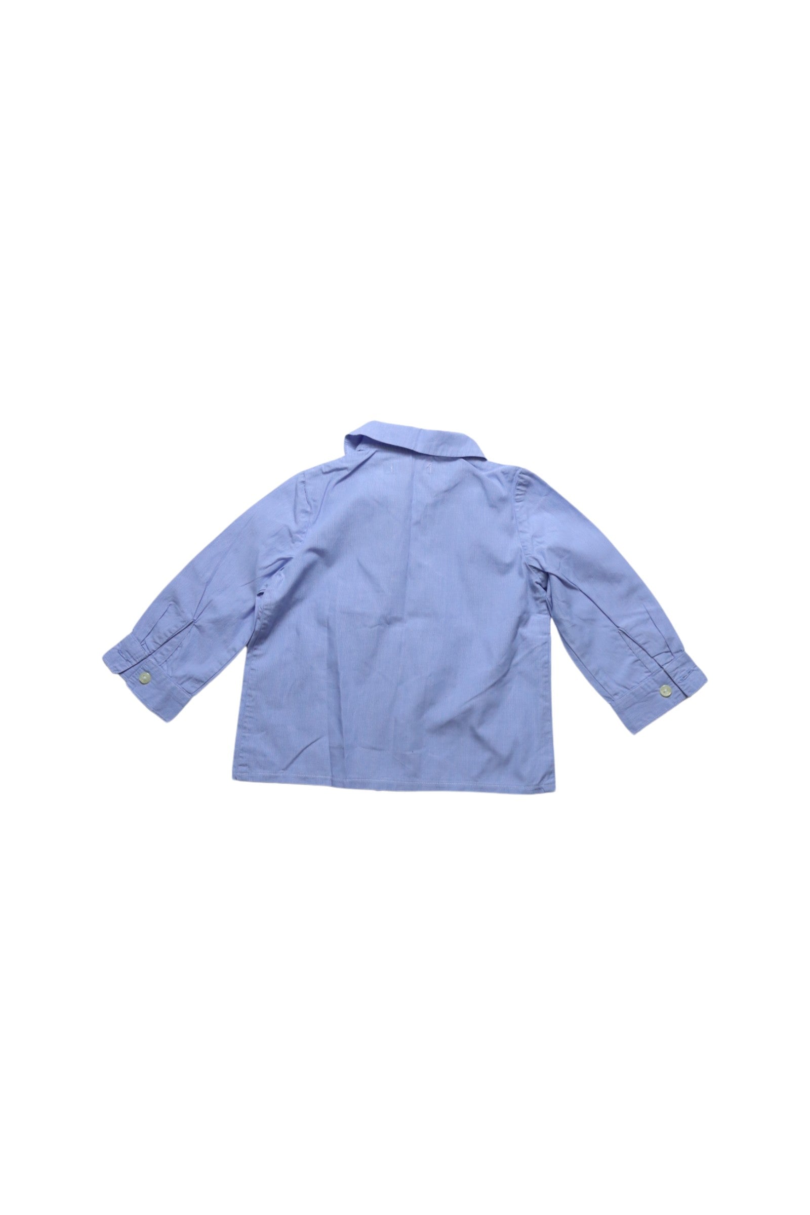 Amaia Long Sleeve Baby Shirt for Girls & Boys 12 Months - Soft Cotton Comfort for Playtime, Daycare & Family Outings
