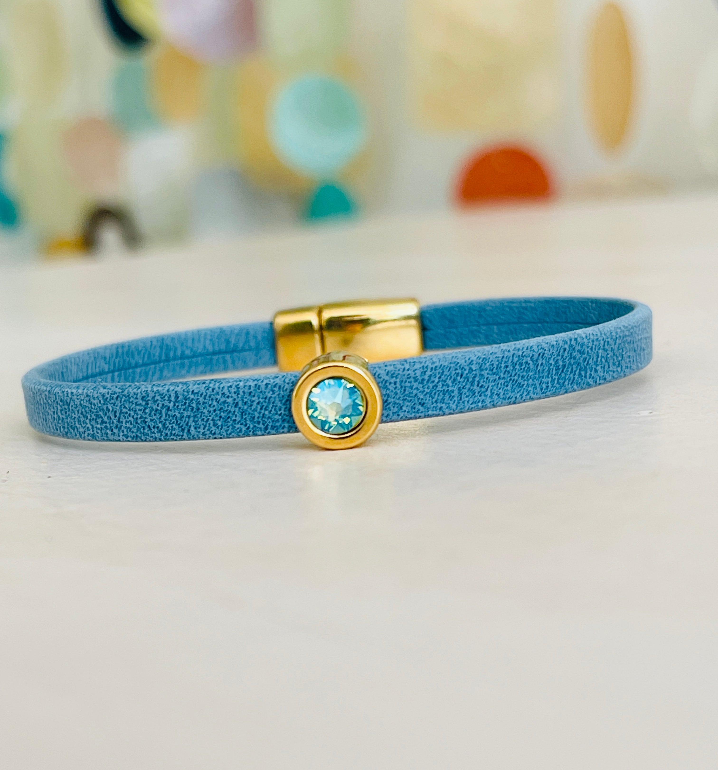 Mini Denim Bracelet for Women - Trendy Adjustable Wristband, Boho Chic Jewelry Gift for Girls, Teens - Perfect for Casual Wear, Parties & Everyday Fashion Accessories