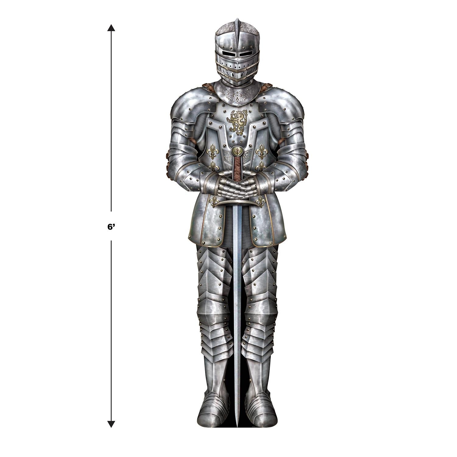 12 Pack Beistle Jointed Suit of Armor Halloween Party Decorations - Perfect for Medieval Theme Parties, Costume Contests & Home Decor