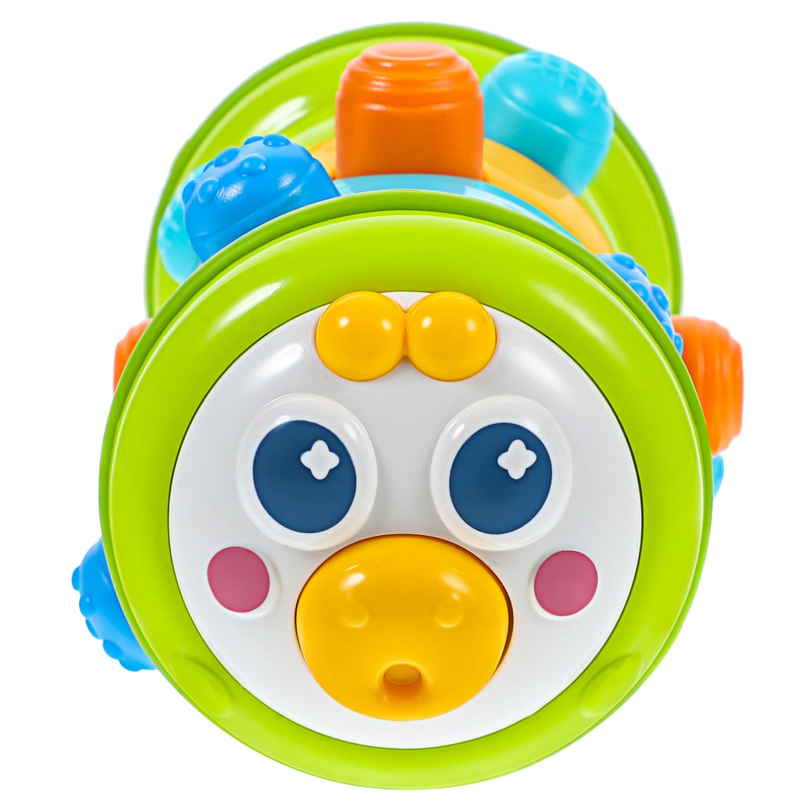 Bestonzon Preschool Learning Toys for Babies & Toddlers - Sensory Activity Toys for Early Motor Skill Development, Fun Cartoon Roller Plastic Plaything - Perfect for Daycare, Home Play & Early Childhood Education