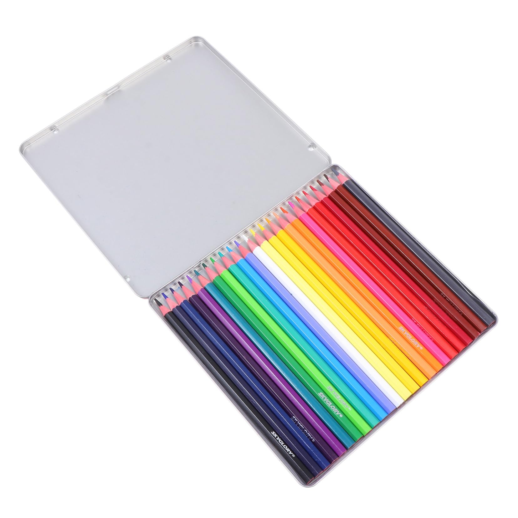 AUTSUPPL 12-Colored Wooden Pencils Set for Sketching, Drawing & Painting - Vibrant Art Supplies for Artists, Students & DIY Craft Projects - Perfect for Coloring Books, Art Journals & School Stationery