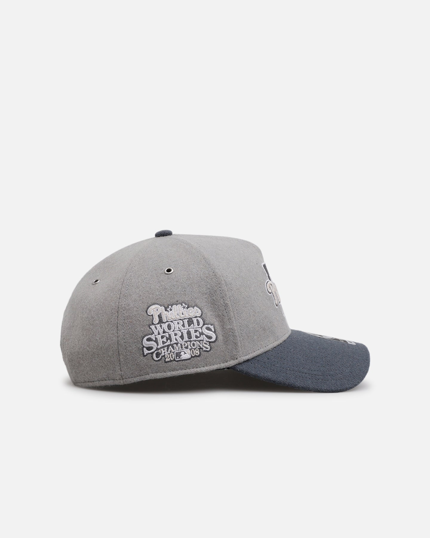 47 Brand Philadelphia Phillies 'Shades Of Gray' Snapback Hat - Adjustable 47 Offside Cement Baseball Cap for Men & Women - Perfect for Baseball Games, Streetwear & Casual Outfits