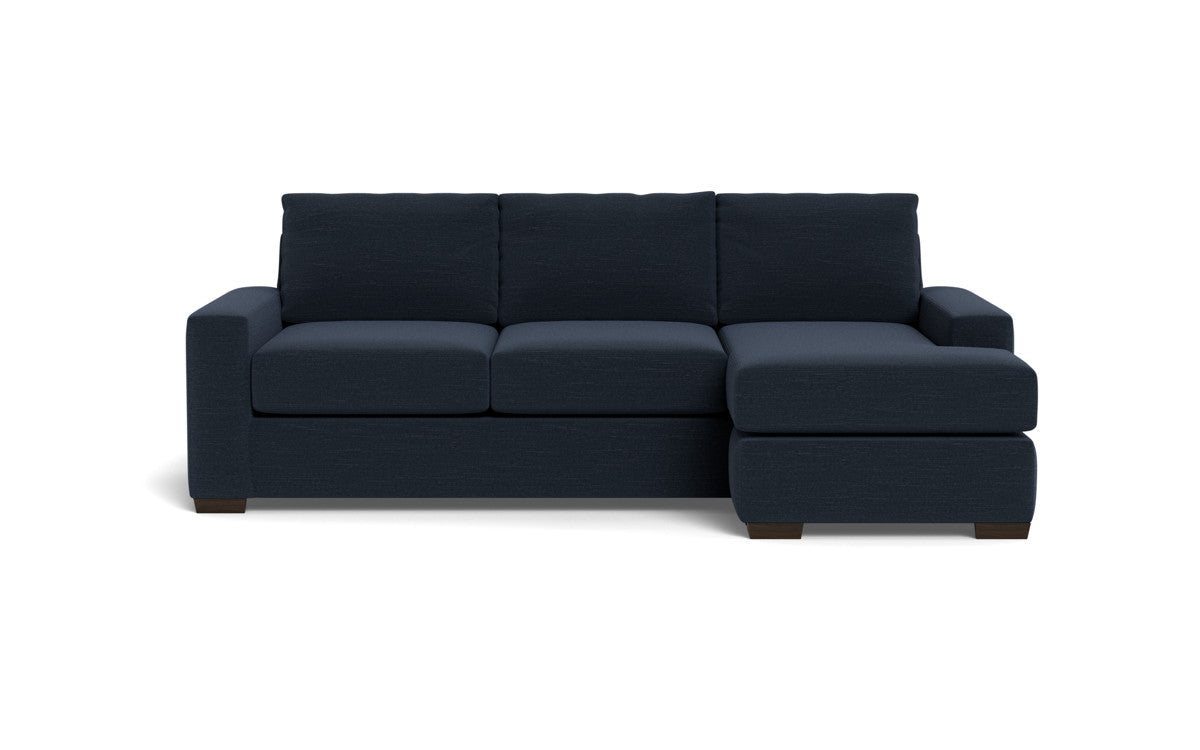 Mas Mesa 101 Deep Reversible Sofa Chaise - Modern L-Shaped Sectional Couch with Reversible Chaise Lounge for Living Room, Family Room & Small Spaces