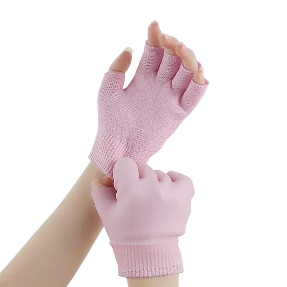 COHEALI Kids Moisturizing Gloves for Dry Cracked Hands - 1 Pair Soft Hydrating Mittens with Elastic Cuff | Perfect for Overnight Hand Care, Spa Treatment & Skin Repair