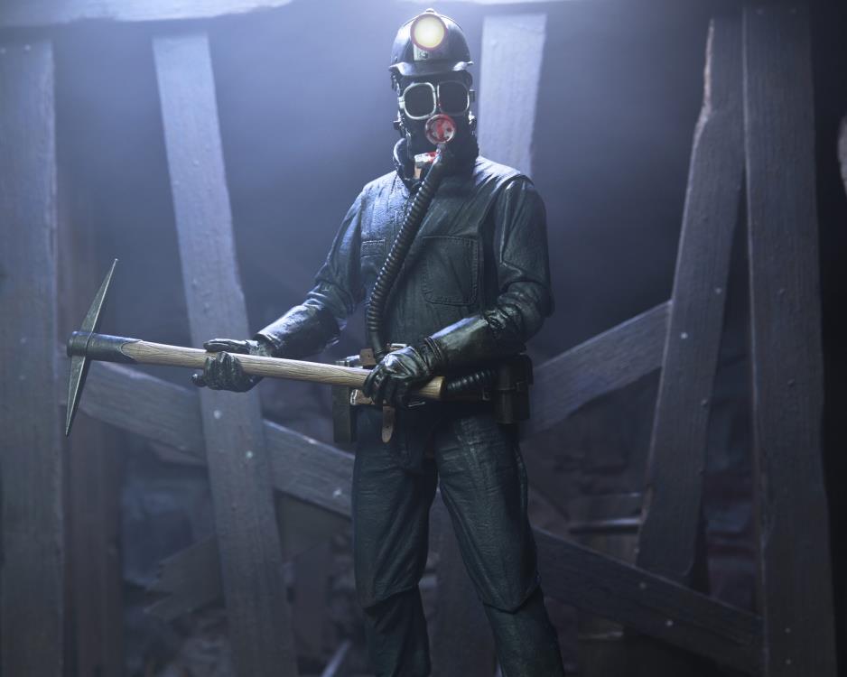 My Bloody Valentine Ultimate Miner Action Figure - Collectible Horror Toy for Fans, Perfect for Display & Halloween Decor