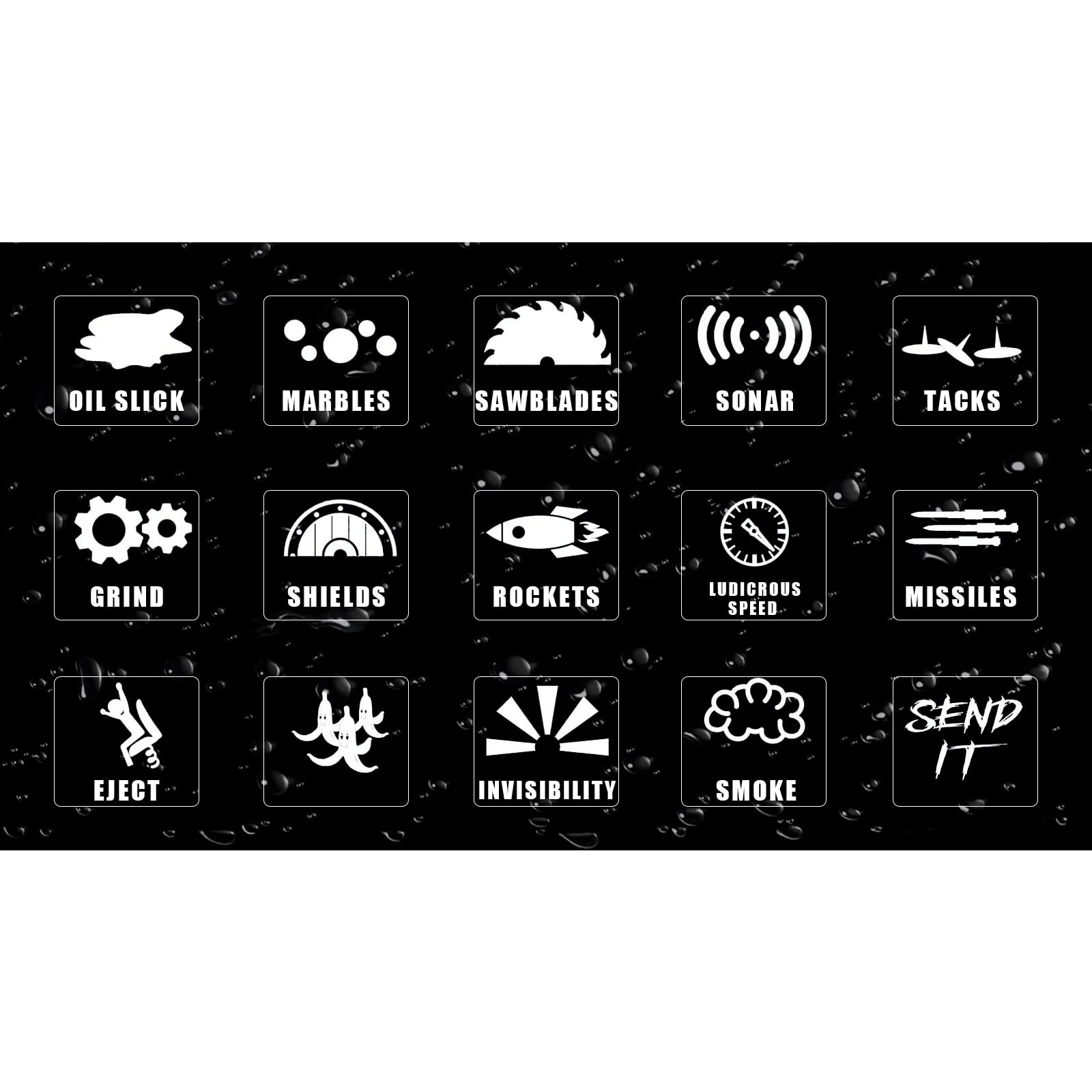 15 Unique Car Control Dash Button Stickers - Decorative Switch Labels for Car & Truck Interior (1PC) - Perfect for Customizing Your Vehicle's Dashboard & Enhancing Interior Style